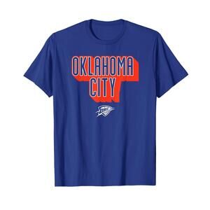 Nba - Oklahoma City Thunder City Wordmark Logo T-Shirt